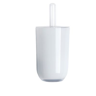 Excelsa Toilet Brush, Polystyrol, White, 10.5 x 10.5 x 35 cm