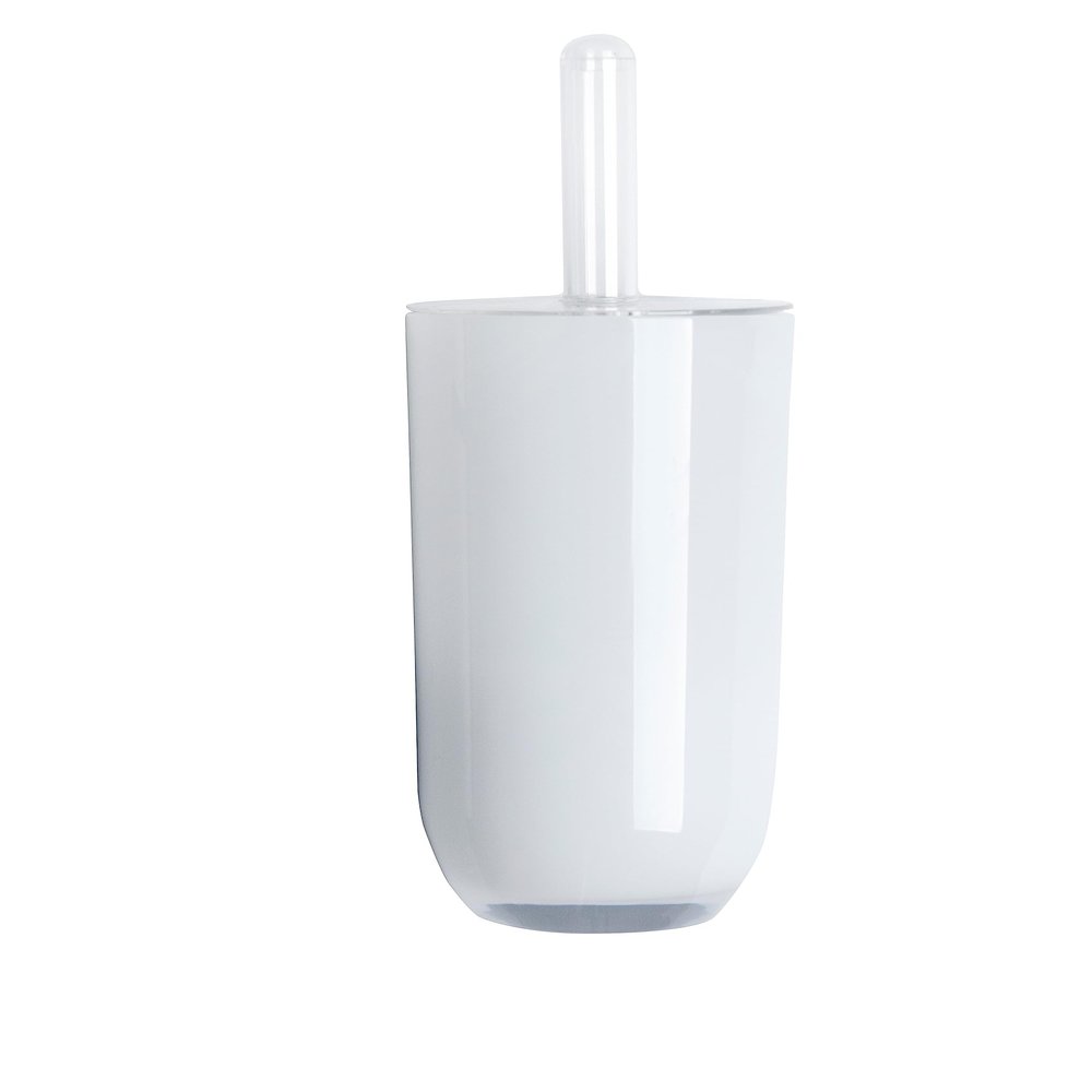 Excelsa Toilet Brush, Polystyrol, White, 10.5 x 10.5 x 35 cm