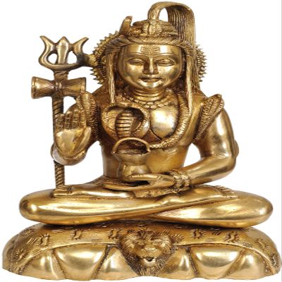Exotic India Lord Shiva - Brass Statue