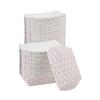 Boardwalk 30LAG250 Paper Food Baskets 2.5lb Capacity Red/White 500/Carton view 3