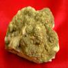 Flo9920 Chalcopyrite in Mangano Calcite Matrix Cluster view 2
