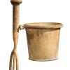 National Tree 15 Inch Garden Accents Rust Colored Garden Tool Fork with Pot (GAGT30-15FRU) view 3