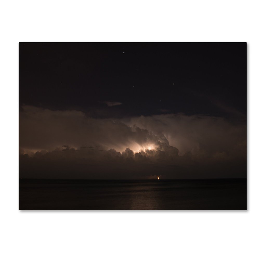 Trademark Fine Art Big Dipper Thunderstorm Wall Decor by Kurt Shaffer, 18" x 24"