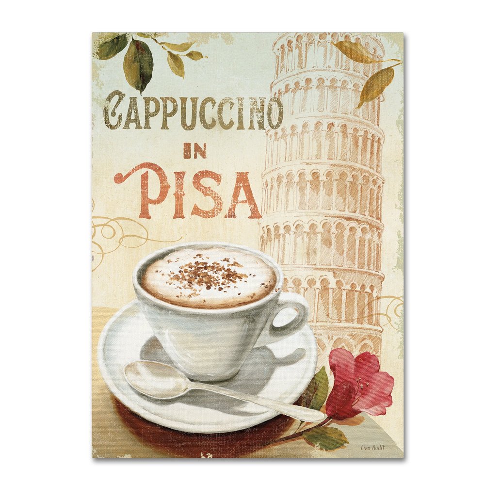 Trademark Fine Art Cafe in Europe IV Wall Decor by Lisa Audit, 18" x 24"