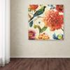 Trademark Fine Art Rainbow Garden II - Cream Wall Decor by Lisa Audit, 18" x 18" view 3