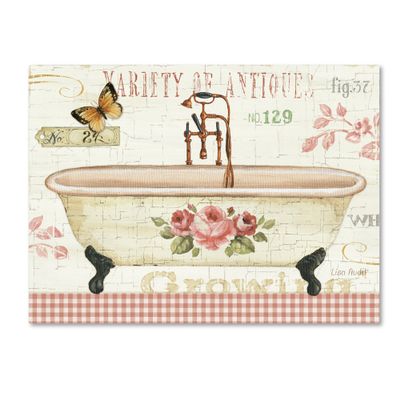 Trademark Fine Art Rose Garden III No Border Wall Decor by Lisa Audit, 18" x 24"