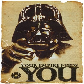 Hot Stuff Enterprise Z67-24x36-NA Darth Vader Poster44; 24 x 36