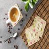 Caroline's Treasures CJ1004-NFC Letter N Initial Monogram - Tan Dots Foam Coaster Set of 4 Set of 4 Cup Coasters for Indoor Outdoor, Tabletop Protection, Anti Slip, Mouse pad Material view 3