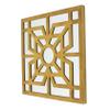 Teton Home WD-103 Wall dcor, Yellow view 1