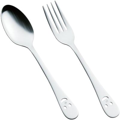 Katori Shoji 555183 Nico Cutlery Set, 4-Piece Set, Stainless Steel, Tsubame Sanjo, Dessert Fork