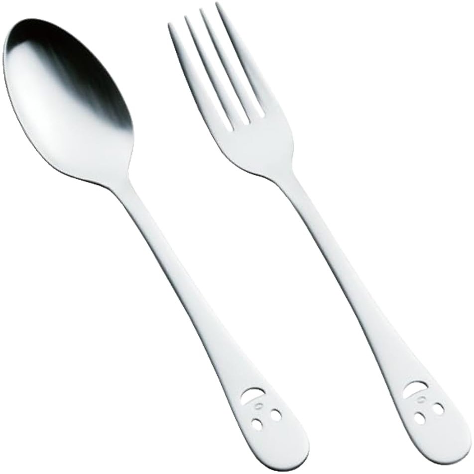 Katori Shoji 555183 Nico Cutlery Set, 4-Piece Set, Stainless Steel, Tsubame Sanjo, Dessert Fork