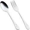 Katori Shoji 555183 Nico Cutlery Set, 4-Piece Set, Stainless Steel, Tsubame Sanjo, Dessert Fork view 1