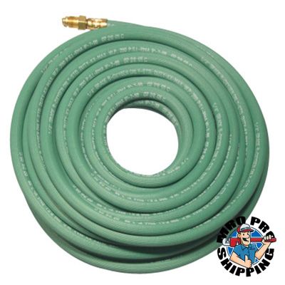 BEST WELDS 907-1/4X1-BLK-6-ARGON - Inert Gas Welding Hose, 1/4" 6ft, Argon, Black