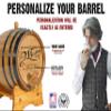 Personalized 1 Liter Whiskey Barrel Dispenser with Stand, Bung and Spigot - Wooden Barrels For Making Bourbon Cocktails - New American 1L Oak Barrels For Aging Whiskey (B415) view 4