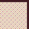 PinPix Decorative pin Cork Bulletin Board Made from self-Healing Canvas, Dot Pattern Printed at 24x24 Inches and Framed in Classic Mahogany Frame(WOM59504) view 2