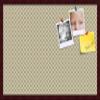 PinPix Decorative pin Cork Bulletin Board Made from self-Healing Canvas, Retro Pattern Printed at 30x20 Inches and Framed in Classic Mahogany Frame(WOM59504) view 1