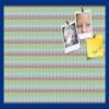PinPix Decorative pin Cork Bulletin Board Made from Canvas, Vivid Pattern Printed at 30x20 Inches and Framed in Blue Stain on Beech (PinPix-358) view 1