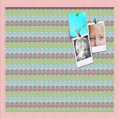 PinPix Decorative pin Cork Bulletin Board Made from Canvas, Vivid Pattern Printed at 24x16 Inches and Framed in Baby Pink Stain on Beech (PinPix-358)