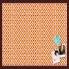PinPix Decorative pin Cork Bulletin Board Made from self-Healing Canvas, Vivid Pattern Printed at 30x20 Inches and Framed in Classic Mahogany Frame(WOM59504) view 1