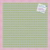 PinPix Decorative pin Cork Bulletin Board Made from Canvas, Vivid Pattern Printed at 20x20 Inches and Framed in Baby Pink Stain on Beech (PinPix-360) view 1