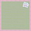 PinPix Decorative pin Cork Bulletin Board Made from Canvas, Vivid Pattern Printed at 24x24 Inches and Framed in Baby Pink Stain on Beech (PinPix-360) view 1