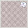 PinPix Decorative pin Cork Bulletin Board Made from self-Healing Canvas, Retro Pattern Printed at 24x24 Inches and Framed in Satin White Frame(WOM59504) view 1