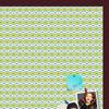 PinPix Decorative pin Cork Bulletin Board Made from self-Healing Canvas, Vivid Pattern Printed at 30x20 Inches and Framed in Classic Mahogany Frame(WOM59504) view 2