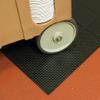 Knob Top Kitchen Mats Black 4' x 4' view 3
