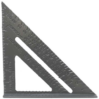 7 Aluminum 4 Way Rafter Square by TOOLUSA