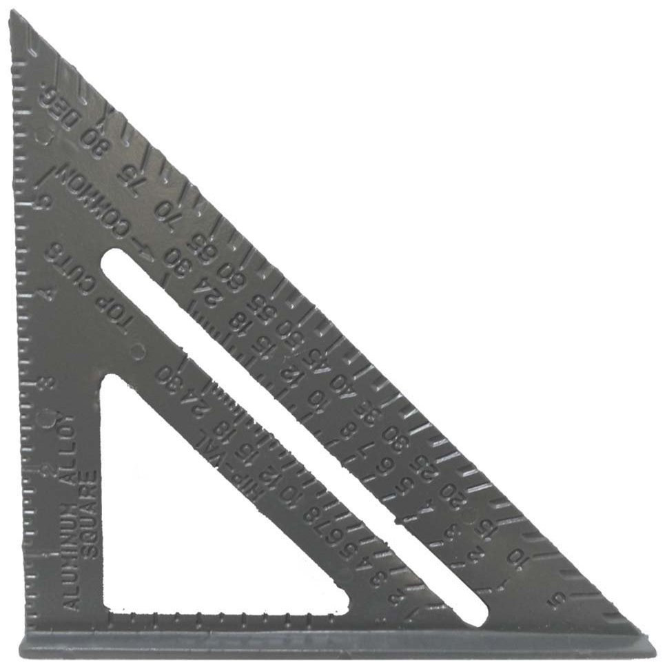 7 Aluminum 4 Way Rafter Square by TOOLUSA