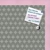 PinPix Decorative pin Cork Bulletin Board Made from Canvas, Retro Pattern Printed at 18x12 Inches and Framed in Baby Pink Stain on Beech (PinPix-384) view 2