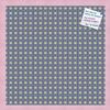 PinPix Decorative pin Cork Bulletin Board Made from Canvas, Classic Pattern Printed at 20x20 Inches and Framed in Baby Pink Stain on Beech (PinPix-402) view 1
