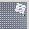 PinPix Decorative pin Cork Bulletin Board Made from self-Healing Canvas, Classic Pattern Printed at 24x24 Inches and Framed in Satin White Frame(WOM59504) view 2