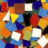 10 Pounds of Broken Talavera Mexican Ceramic Tile in Mixed Solid Colors view 1