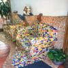 10 Pounds of Broken Talavera Mexican Ceramic Tile in Mixed Solid Colors view 4