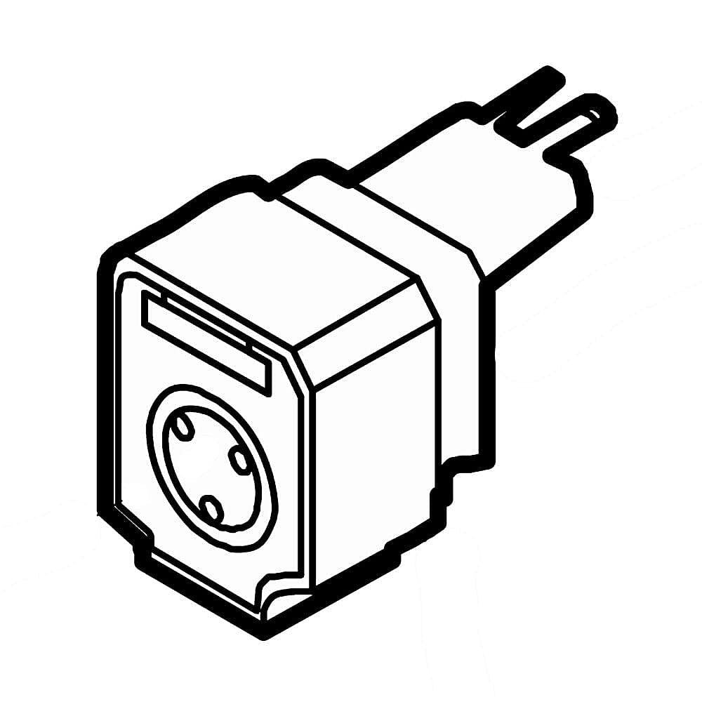 297259505 Refrigerator Compressor Start Relay Genuine Original Equipment Manufacturer (OEM) Part