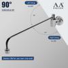 AA Faucet Wok Range Center-On Automatic Faucet with 17" Spout & 3/8" Male Inlet for Restaurant Kitchen AA-511G (3/8" Inlet 17" Spout) view 3