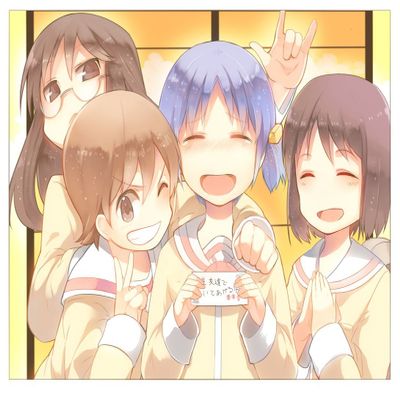 Nichijou Customized 32x24 inch Silk Print Poster/WallPaper Great Gift