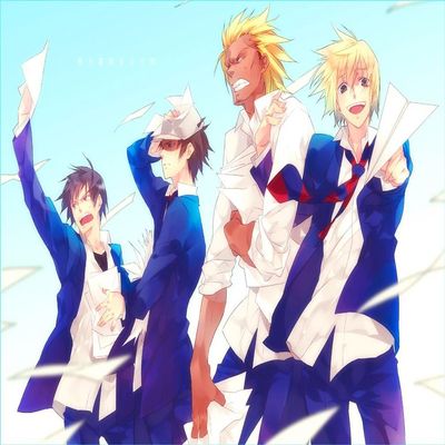Danshi Koukousei no Nichijou Specials Customized 20x14 inch Silk Print Poster/WallPaper Great Gift