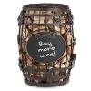 Cork Cage Chalkboard Barrel #91-058 view 1