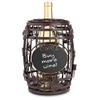 Cork Cage Chalkboard Barrel #91-058 view 2