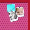 ArtToFrames 24x16 Inch Custom Cork Bulletin Board. This Colorful Pattern Pin Board Comes Has a Fabric Style Canvas Finish, in a Red Stain on Beech Frame (PinPix-450-24x16_0066-81792-YRED) view 2