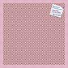 PinPix Decorative pin Cork Bulletin Board Made from Canvas, Seemless Pattern Printed at 24x24 Inches and Framed in Baby Pink Stain on Beech (PinPix-509) view 1