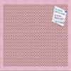 PinPix Decorative pin Cork Bulletin Board Made from Canvas, Seemless Pattern Printed at 24x16 Inches and Framed in Baby Pink Stain on Beech (PinPix-509) view 1