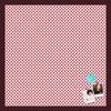 PinPix Decorative pin Cork Bulletin Board Made from self-Healing Canvas, Seemless Pattern Printed at 20x20 Inches and Framed in Classic Mahogany Frame(WOM59504) view 1