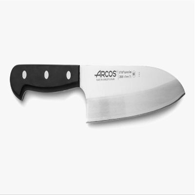 Arcos Universal Deba Knife - High-Usable NITRUM Stainless Steel Asian Knife with POM Black Handle, Ergonomic and Slip-Resistant Grip, 7" Size - Designed for Everyday Use - Universal Series