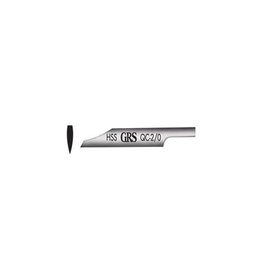 GRS Tools 022-400 Onglette QC Graver High Speed Steel Size # 0