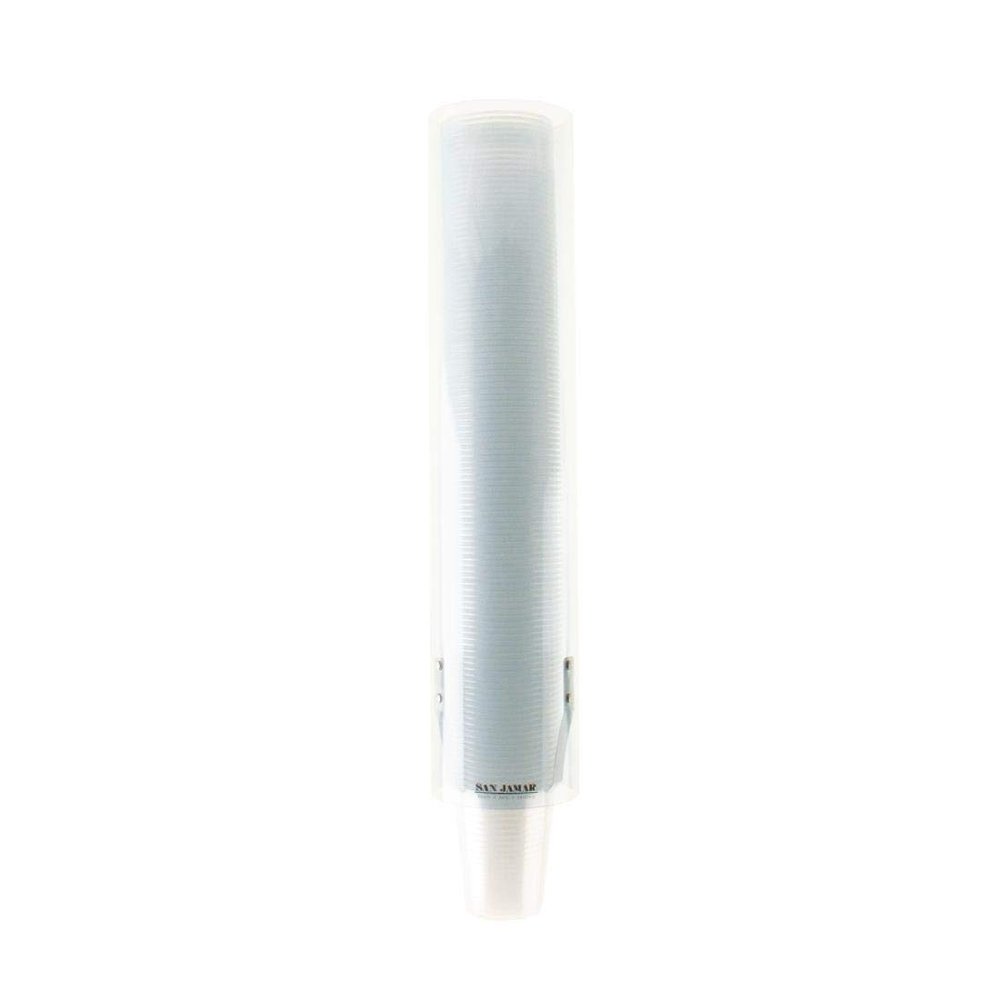 San Jamar Cup Dispensers - Transparent Blue