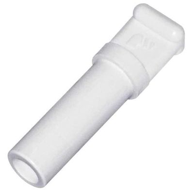 Parker Push-Fit Fitting Plug, 3/8 in Tube Size, Polymer, White, 10 PK 6326 60 00WP2-1 Each