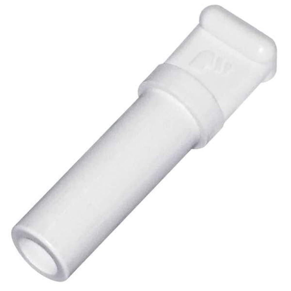 Parker Push-Fit Fitting Plug, 3/8 in Tube Size, Polymer, White, 10 PK 6326 60 00WP2-1 Each